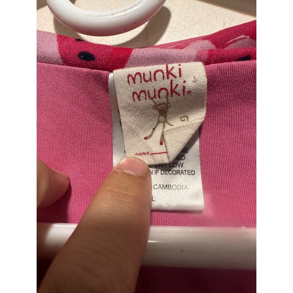 Munki Munki Watermelon Print Pajama Set Womens Large Pink Top & Wide Leg Capri - Picture 4 of 16